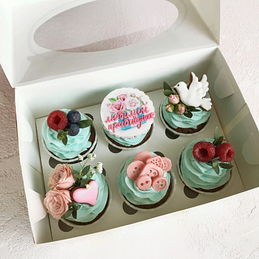 Капкейки "Любимой прабабушке" купить - ижевск.сладкоежкин.рф